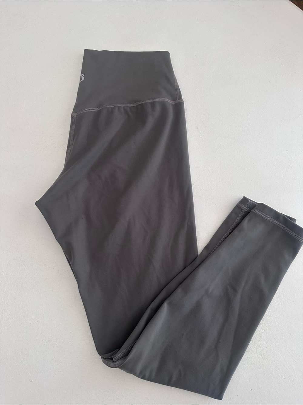 Buffbunny Collection High Waisted Leggings - Dark Gray / Charcoal medium